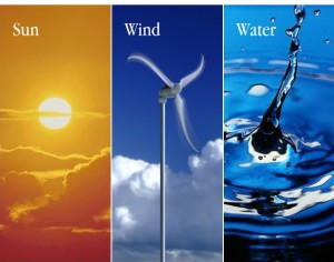 Resultado de imagen de SUN WIND WATER ENERGY